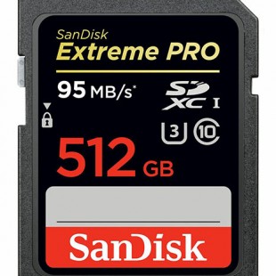 SanDisk Published 512GB Memory Card (SD Card)