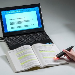 The ScanMarker Pen Scanner will make notes faster than the speed of type