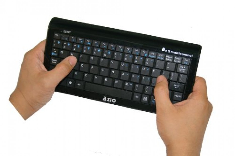 AZiO backlit keyboard KB335 ,  turn to Tablet into laptop